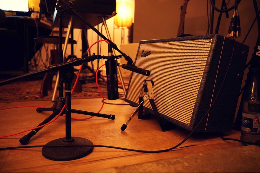 Green Voodoo Studio – Gitarrenamp mikrofoniert