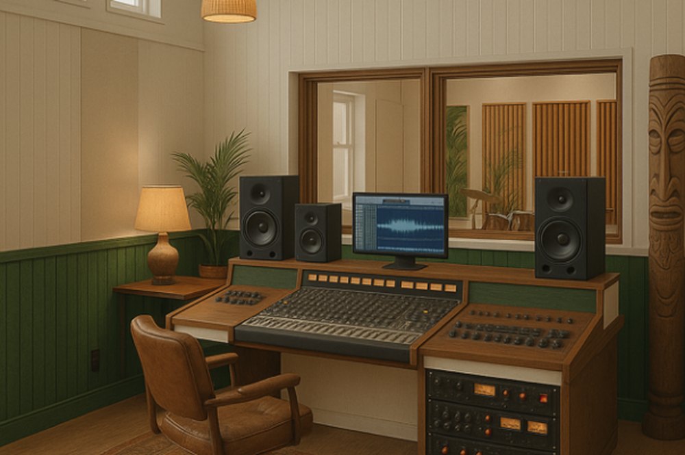 Green Voodoo Studio Lasbek — Visualisierung des neuen Regieraums